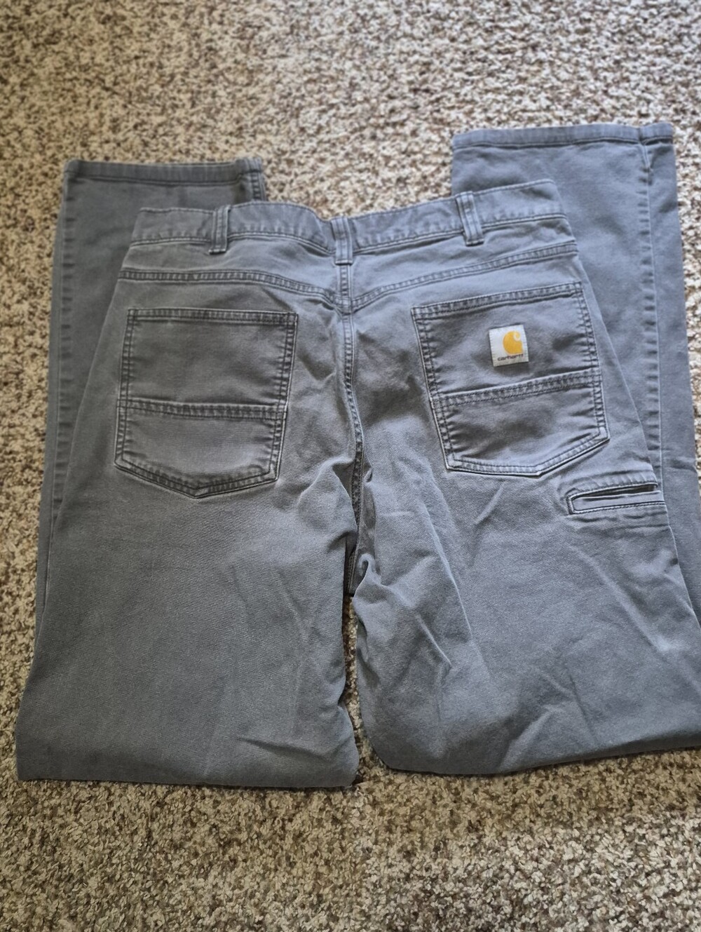 Carhartt Relaxed Fit Utility Pants in Gray Size 34X34